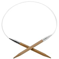 ChiaoGoo Circular 16 inch (41cm) Bamboo Dark Patina Knitting Needle Size US 13 (9mm) 2016-13