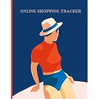 Online Shopping Tracker: Retro and vintage fashion inspired online shopping tracker for clothes and accessories | 120 pages Online Shopping Tracker: Retro and vintage fashion inspired online shopping tracker for clothes and accessories | 120 pages Paperback