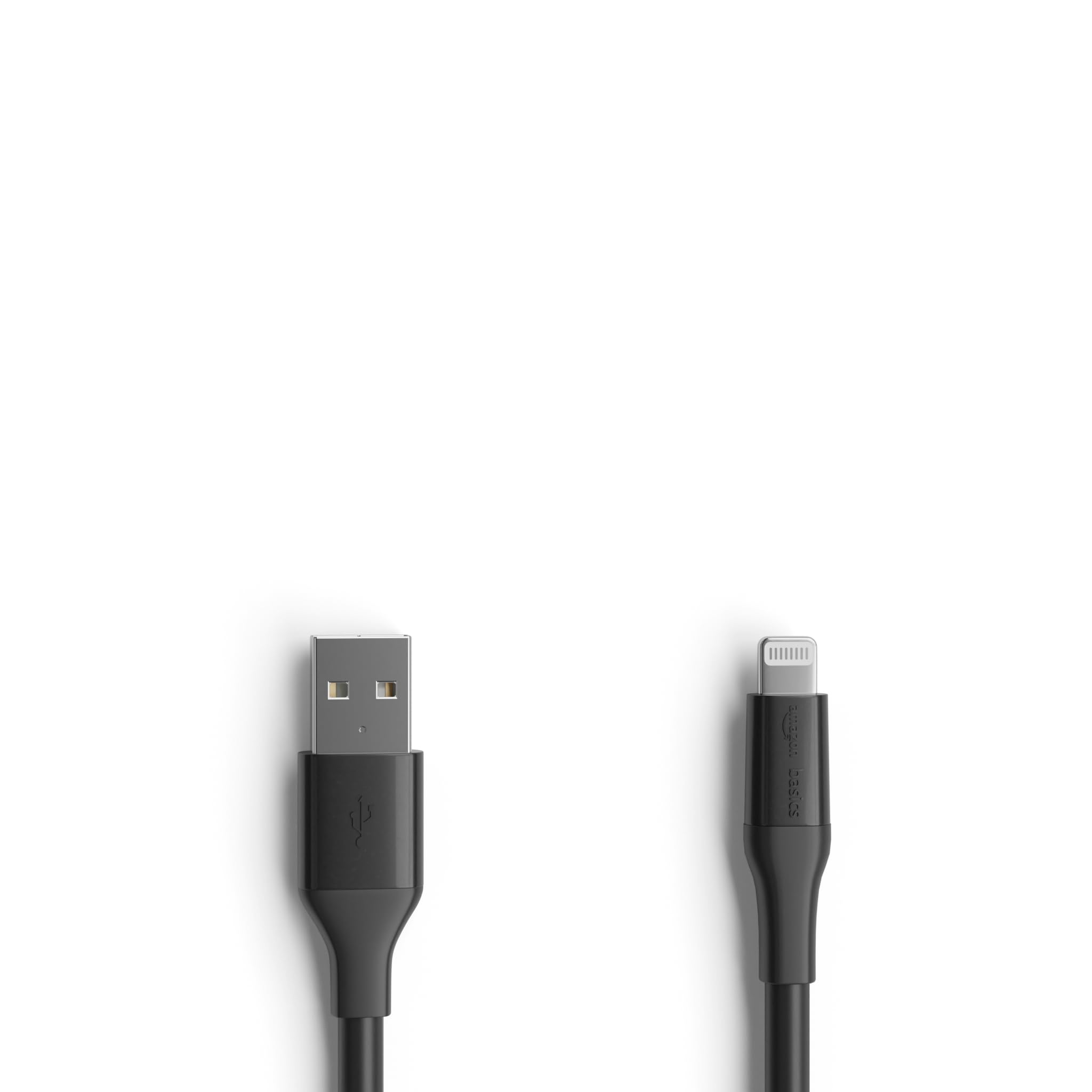 Amazon Basics Lightning to USB-A Cable for iPhone, 10 Feet, Black