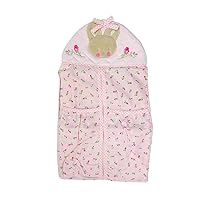 Pink Diaper Stacker Storage Bunny Crib Hanging Diaper Organizer Baby Girl 1 PC