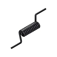 Lippert Ramp Door Spring Replacement for Toy Haulers, Exact Match Replacement, R/H Coil, Corrosion Resistant Powder Coated, Medium Duty, Black – 173067