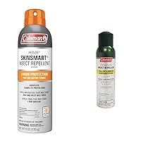 Coleman Insect Repellent Spray Bundle – SkinSmart Non-DEET and Botanicals Non-DEET Lemon Eucalyptus Sprays