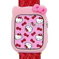 Sonix x Sanrio Apple Watch Cover | Bumper Case for Apple Watch | Protective Silicone Cover | Fits 38mm/40mm/41mm | Hello Kitty - Pink