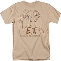Trevco Men's Et The Movie E.t. Portrait T-Shirt