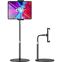 LISEN Tablet Stand for iPad Holder Adjustable, Tablet Holder for Desk, Thick Case Friendly iPad Stand Fits(4.7