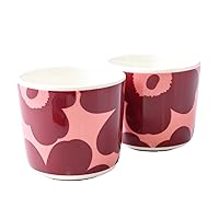 Marimekko Latte Mug WINTER22 Pair Unico Coffee Cup 72051 133 [Parallel Import]