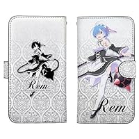 Re:Zero - Starting Life in Another World Rem and Morningstar Notebook Type Smartphone Case 148 iPhone X Size Approx. 5.9 x 3.4 inches (151 x 86 mm)