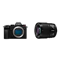 Panasonic LUMIX S5 Full Frame Mirrorless Camera (DC-S5BODY) with LUMIX S Series 85mm F1.8 L Mount Interchangeable Lens (S-S85)