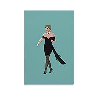 Princess Diana Black And White 3 Artworks Canvas Poster Room Aesthetic Wall Art Prints Home Modern Decor Gifts 20x30inch(50x75cm)