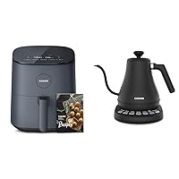 COSORI Air Fryer Pro LE 5-Qt Airfryer, Quick and Easy Meals, UP to 450℉, Quiet, 85% & Electric Gooseneck Kettle with 5 Temperature Control Presets, Pour Over Kettle for Coffee