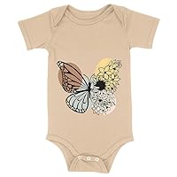 Butterfly Baby Onesie - Cute Butterfly Design Clothing - Butterfly Aesthetic Clothing