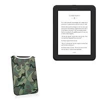BoxWave Case Compatible with Barnes & Noble Nook GlowLight 4e - Camouflage SlipSuit, Slim Design Camo Neoprene Slip On Pouch