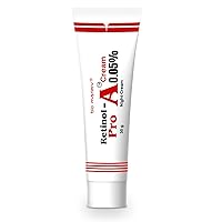 Retinol Pro Night Cream 0.05 Vitamin A Repairs Fine Lines & Wrinkles, Scar Treatment, Sun Spots, Anti-Aging (30 Gram / 1.05 Oz)