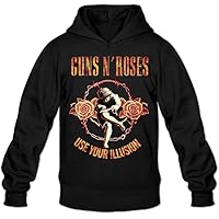 Guns N' Roses Use Your Illusion Hooded Sweatshirts Black