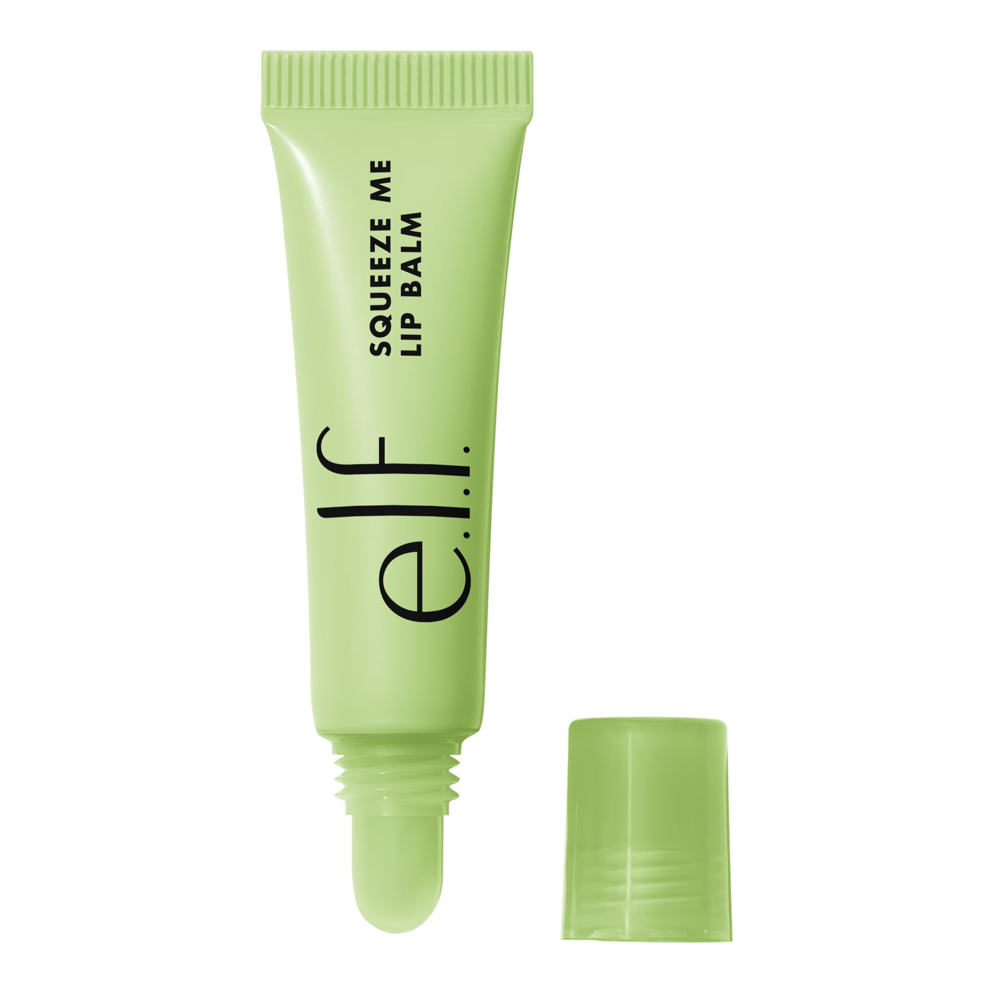 e.l.f. Squeeze Me Lip Balm, Moisturizing Lip Balm For A Sheer Tint Of Color, Infused With Hyaluronic Acid, Vegan & Cruelty-free, Honeydew
