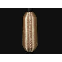 Light Rose Gold Cone (Metallic Yarn) Thread for Embroidery Work, Beading, Jewellery Making and Crafts, 1 Roll