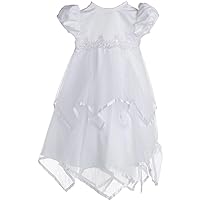 Baby-Girls Newborn Handkerchief Skirt Dress Gown Outfit