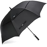 G4Free 47/54/62/68 Inch Automatic Open Golf Umbrella Oversize Extra Large Double Canopy Vented Windproof Waterproof Stick Umbrellas