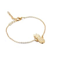 Pineapple Pendant Anklet Lovely Trendy Personalized Beach Sandal Barefoot Chain Anklet Bracelet Foot Jewelry Creative and Exquisite Workmanship Attractive Processed, alloy, Zinc, no gemstone