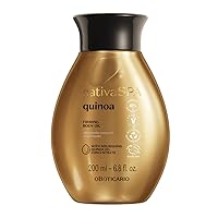 Nativa SPA by O Boticario Quinoa Hydrating Body Oil, Soft and Healthy Skin, 6.8 oz. (200 ml)