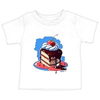 Beautiful Cake Baby Jersey T-Shirt - Graphic Baby T-Shirt - Cute T-Shirt for Babies