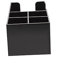 Bar Storage Rack Cup Holders for Drinks Drink Dispensers Coffee Bar Accessory Coffee Cup Holder Syrup Coffee Tea Bags Coffee Organizer Station Office Acrylic Condiment Sugar Bag