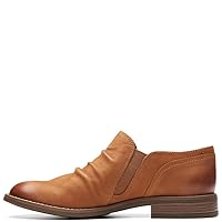 Clarks Women's Camzin Pace Oxford, Tan Nubuck, 6 Wide