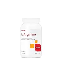 L-Arginine 1000mg, 90 Caplets, Increases Nitric Oxide Production