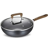 Pan - Nonstick Saute Pan, Frying Pan with Lid, Induction Compatible, Dishwasher Safe, Oven Safe, Multi-Function
