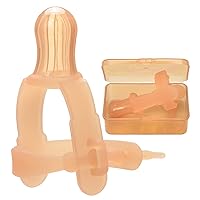 Thumb Sucking Stop - 1-3 Years Old Baby - Adjustable Thumb Guard for Thumb Sucking Silicone Thumb Sucking Treatment Kit for 3-36 Months Baby, Maximum for 1.95”-1.5