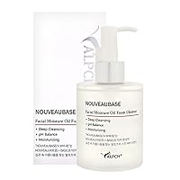 NOUVEAUBASE Facial Oil Foam Cleanser, 7.43 fl.oz