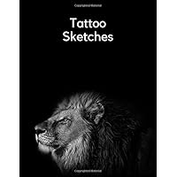 Tattoo Sketches: Large Dotted-Grid Style Tattoo Sketchbook to draw, sketch, or trace all of your awesome tattoo ideas in, great for both aspiring and ... artists 8.5 x 11