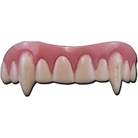 Top Set of White Vampire Teeth with Fangs