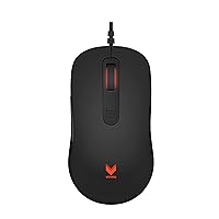 Gaming Mouse Wired, Computer PC Gaming Mice with 5 Backlight RGB Lighting Modes up to 12800 DPI, Ergonomic, 6 Programmable Buttons, Plug & Play USB for Windows PC Mac Laptop Gamer