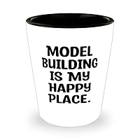 Unique Model Building Shot Glass, Model Building is My, Gifts For Friends, Present From Friends, Ceramic Cup For Model Building, Construction toys, Tinker toys, Lego sets, Remote control car, Remote