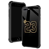 TnXee Case Compatible with iPhone 8/SE 2022,Basketball King 23 7/SE 2020 Cases for Boys,Four Corners Shock Absorption Non-Slip Soft TPU Bumper Case Compatible with iPhone SE 2022/SE 2020/7/8 4.7 inch