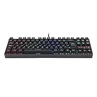 Redragon Kumara K552RGB QWERTY Spanish Latin American Gamer Keyboard, RGB Red Switches