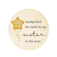 Handpicked By My Sister in Heaven Pregnancy Announcement Rainbow Baby Sign