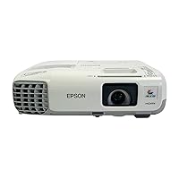 Epson PowerLite 965H 3LCD Projector 3500 ANSI Conference Room HDMI USB, Bundle: Remote Control, HDMI Cable, Power Cable