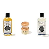 CLARK'S Cast Iron Soap, Oil and Small Scrub Brush Maintain All Cast Iron and Carbon Cookware