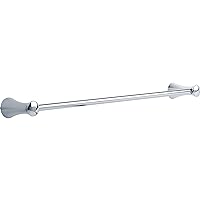 Rubber Limited 73824 Lahara 24 in. Wall Mount Towel Bar Bath Hardware Accessory in Polished Chrome