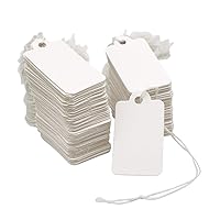 500PCS Small Price Tags with String Attached,1.8