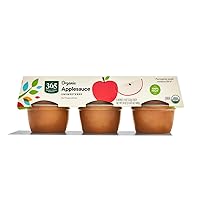 Organic Unsweetened Apple Sauce 6 Pack, 24 Ounce