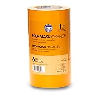 PG505-36 ProMaskOrange Contractor Grade Painter's Masking Tape, 1.41