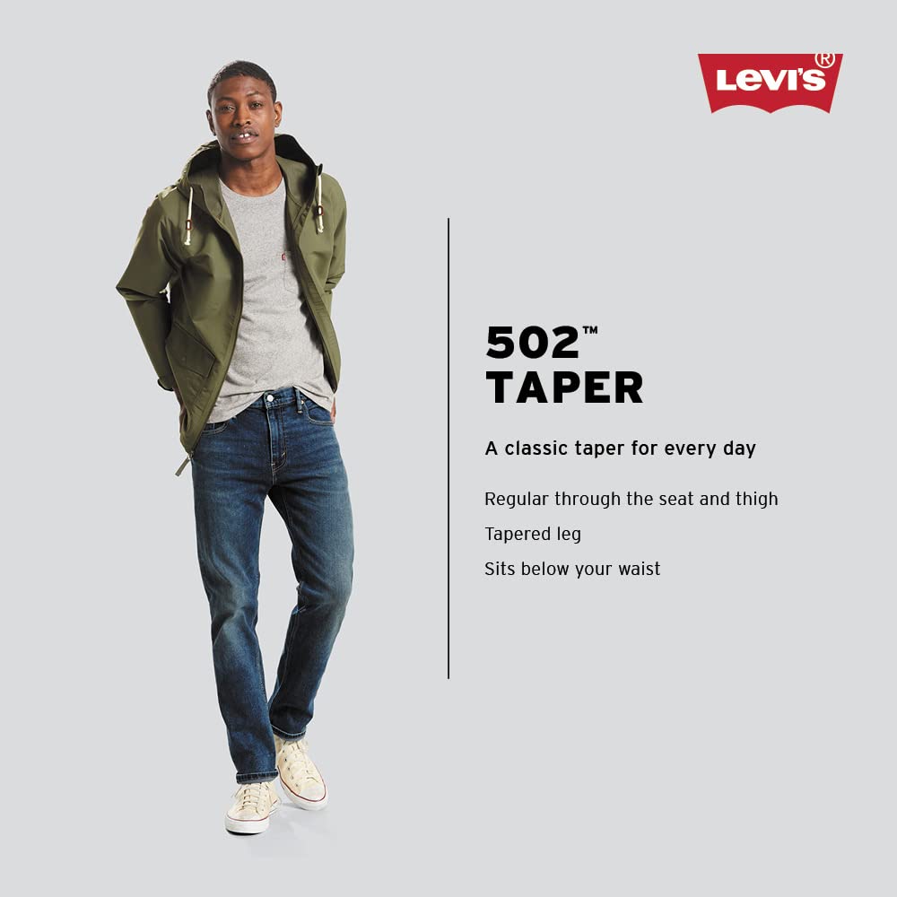 Levi's Men's 502 Taper Fit Jeans (Also Available in Big & Tall)