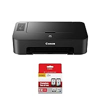 Canon PIXMA TS202 Inkjet Printer with PG-243 Black, CL-244 Color Ink Cartridges