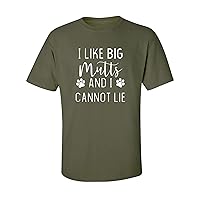 zerogravitee I Like Big Mutts and I Cannot Lie Adult Short Sleeve T-Shirt
