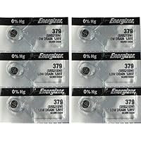 Energizer 6 379 Button Cell Silver_Oxide Sr521sw Watch Batteries