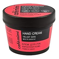 Natural cosmetics Velvet Skin hand cream with goji and coconut. 110 ml 4627090994055