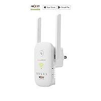 NEXXT Wi-Fi Range Extender - 1200Mbps Wi-Fi Signal Booster with Ethernet Port for Home or Office Wall Plug Internet Routers and Wi-Fi Dual Band Extenders, 2.4GHz and 5.0GHz